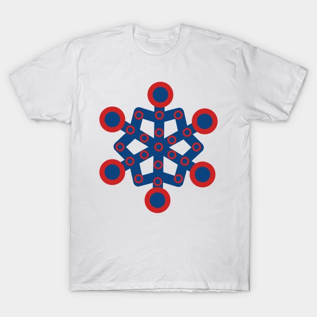 Fishman Donut Snowflake T-Shirt by ACircusofLight